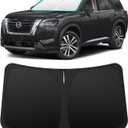 INSAUTO Custom Fit Windshield Sun Shade Accessories for Nissan Pathfinder 2022-2026, Foldable Front Window Sunshade, UV & Heat Reflector, Keeps Interior Cool, Includes Storage Bag