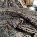 Leather Look Loveseat Recliner Cover, 6-Pieces Stretch Dual Recliner Sofa Covers, Soft Reclining Couch Slipcover, Washable Furniture Protector for Pets (2 Seater, Brown)