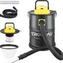 Ash Vacuum Cleaner,2.6 Gallon Heat-Resistant Lightweight Canister Vac Cleaners with 800W Powerful Suction and Blowing for Home