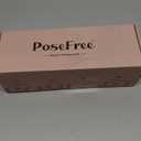 PoseFree Womens Seamless Wireless Supportive Bra Push Up Comfort Soft No Underwire Full Coverage T-Shirt Bra (X-Large, Nude)