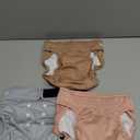 Washable Female Dog Diapers - Premium Reusable Diapers for Doggie in Heat - Highly Absorbent Dog Diapers Female for Pet Incontinence with Adjustable Snaps (Pink, XL)