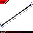 JFIT Weighted Workout Bar with Rubber Padding