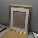 Splinterix 16x20 Gold Picture Frame, Ornate Vintage Picture Frames for Wall or Tabletop Display, 16 x 20 Photo Frame Gold with Non Glare Plexialass, Display Poster 11x14 with Mat or 16x20 without Mat for Antique Dco