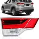 labwork Driver Side Inner Tail Light Replacement for Toyota Highlander 2017 2018 2019 LH Left Side Tail Lamp TO2802139 81590-0E120