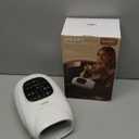 Hand Massager with Heat and Compression, Hand Massage with 2 Vibration 6 Modes 6 Intensities, Electric Hand Massager for Arthritis and Carpal Tunnel Relief, Mother's Day Gifts for Women Men, White