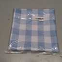 Checkered Tablecloth Rectangle Gingham Table Cloths Waterproof Wrinkle Free Buffalo Plaid Table Covers Washable for Dining, Parties & Outdoor Picnic(Light Blue,60"84")