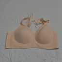 Vertvie Womens Seamless Bra No Underwire Comfort Push Up Bras Buttery Soft Wireless Bralette Full Coverage Sport Everyday Bra Small