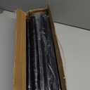 Haryaers Black Long Curtain Rod Tension Shower Curtain Rods 30 to 120 inch Adjustable Spring Heavy Duty Rods for Bathroom Windows Outdoor No Drill No Slip Spliced and Telescopic Design