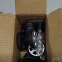 Zoofen Couple of Mute Replacement Luggage Suitcase Wheels Multi-Size Swivel Wheels(W045)