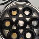 Chefman Egg-Maker Rapid Poacher, Food & Vegetable Steamer, Quickly Makes Up to 6, Hard, Medium or Soft Boiled, Poaching/Omelet Tray Included, Ready Signal, BPA-Free, BLACK