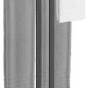 KES Standing Towel Rack, 37" H (Equal Height) Towel Rack Stand with Marble Base, Free Standing Towel Racks for Bathroom Floor, 18/8 Stainless Steel Matte Black, BTH229-BK