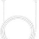 xsdtech USB-A to Micro USB Power Cable for Ring Indoor Cam (2nd Gen) (White, 20FT)