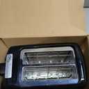 Elite Gourmet 2-Slice Cool Touch Toaster 6 Browning Levels, Extra Wide 1.25 Slots for Bagels & Thick Bread, Cancel Function, Compact, ETL Certified, Black