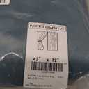 NICETOWN Greyish Blue Blackout Curtains Panels for Window, Thermal Insulated Rod Pocket Blackout Drapes/Draperies for Living Room (2 Panels, W42 x L72 inches)