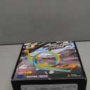 Flexible Race Track Toys for Kids 15 Ft with 4 Cars & Suction Cups, Portable Double Lane Racetrack Compatible with Hot Wheels & 1/64 Diecast Cars, Fun Car Ramp Track Set for Ages 3+(Blue & Red)