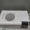 Dehumidifiers for Home, 2000 Sq.Ft Small Dehumidifier with 3.3ft Drain Hose, 2.5L Tank, Timer Sleep Mode, Portable Dehumidifier for Basement, Bedroom, Bathroom (Pearl White)