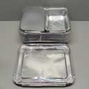 40 Pack Aluminum Pans with Lids,20 Large 9x13" Aluminum Pans Disposable (10 Heavy Duty Lids) & 20 Medium 8.5x6" Foil Pans (20 Foil Covers), Aluminum Trays With Lids for Baking, Meal Prep, Takeout