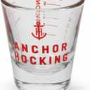 Anchor Hocking Shot Measure, Glass, 1-Ounce