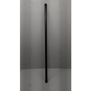 Small Short Tension Rod, 42 Inches Rust-Resistance Spring Adjustable Rods, Black