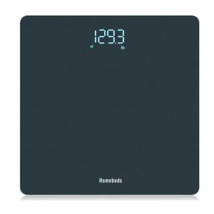 Homebuds Bathroom Scale for Body Weight, High Precision 0.1lb by Professional Factory Since 2001, Weight Scale LED Display and Step-On, 3*AAA Batteries Included, 400lb/182kg, Blue