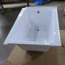 Swiss Madison Well Made Forever SM-DB561 Voltaire 48 x 32 in. Acrylic Left-Hand Drain Drop-in Bathtub, 48" x 32", White