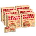 Natures Bakery Oatmeal Crumble Bars, Strawberry, Real Fruit, Vegan, Non-GMO, Breakfast bar, 6 Boxes With 6 Packs, 36 Count (EXP 08/31/26)