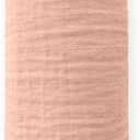 SwaddleDesigns Cotton Muslin Swaddle Blanket, Receiving Blanket for Baby Boys & Girls, Best Registry Gift, 46x46 inches, Peach Blush