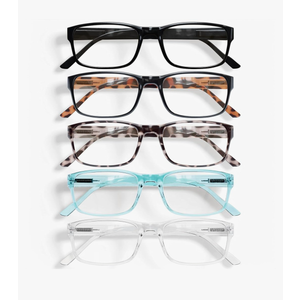 Gaoye Professional Reading Glasses for All Day - Computer Readers with Blue Light Protection - Value Pack