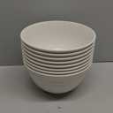 NOT CERAMIC60 Oz Big Salad Bowl Soup Bowl , Large Bowls for Eating Microwave and Dishwasher Safe BPA-Free Eco-Friendly Deep Cereal Bowls for Cereal, Salad, Ramen,Soup, Mixing [Set of 8]