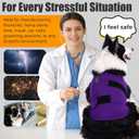Dog Anxiety Vest & Calming Shirt Soft Thunder Jacket for Fireworks, Vet Visits & Separation Anxiety No Medication or Training Comfort for Small, Medium & Large Dogs M