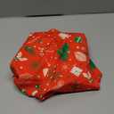 Christmas Shirt Women Hawaiian Button Down Shirts Vintage Christmas Graphic Short Sleeve Button Up Tops (Medium, Red)