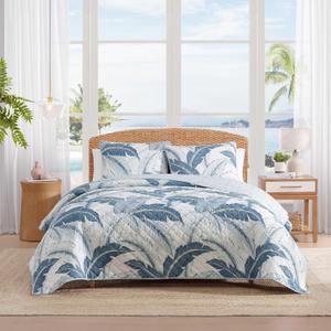 Tommy Bahama - Queen Quilt Set with Shams, Cotton, Reversible