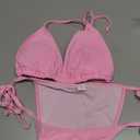 Women's 2 Piece Swim suit Pink, Large