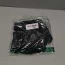 GORGLITTER Women's Push Up Front Closure Bras No Padding Lace Bralette Breathable Wireless Bras (Medium, Black)