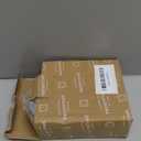 Presentime & Co Lewis Mantel Alarm Clock, Desk and Shelf Clock, Tabletop Decoration, 5.5 x 5 inch, Silent no Ticking, Metal Base, Bronze Finish, Arabic Numeral