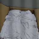 sancua 6 Pack White Tablecloth 90 x 156 Inch - Rectangle Table Cloth for 8 Feet Tables Stain and Wrinkle Resistant Washable Polyester Table Cover for Dining Wedding Banquet Party Buffet Restaurant