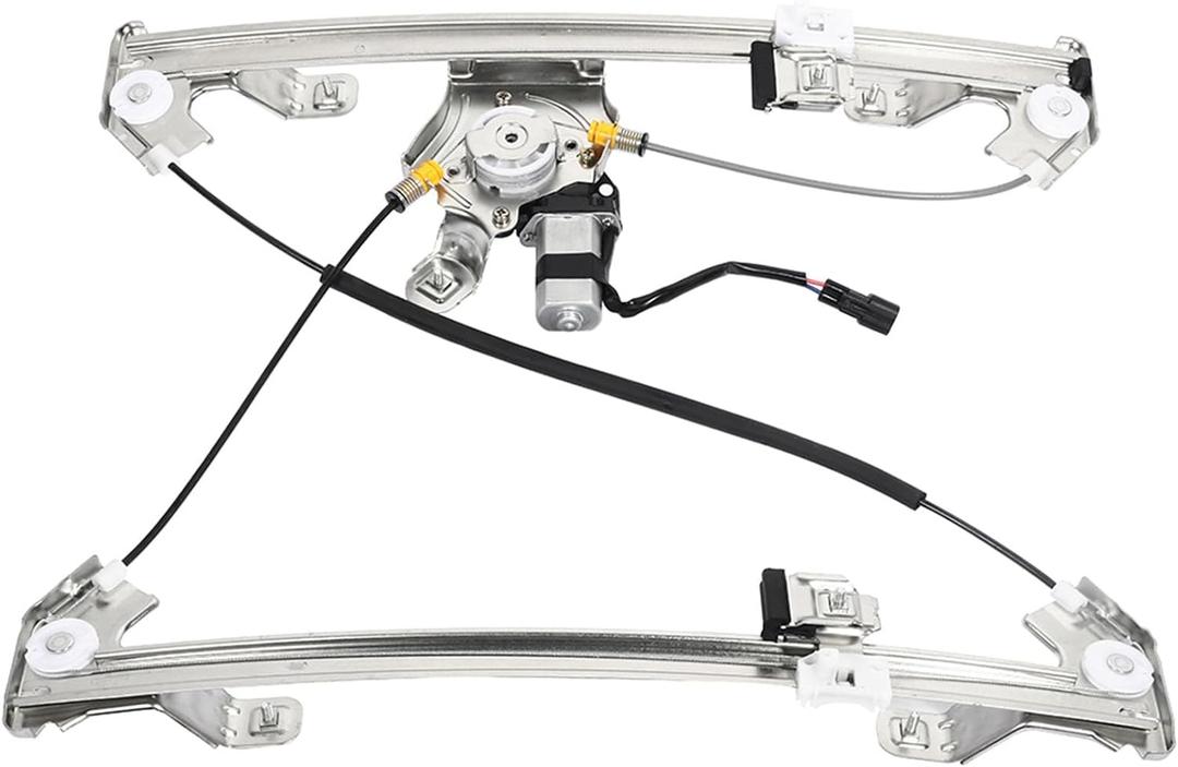 FINDAUTO Power Window Regulator Rear Left Driver Side fit for 2004-2008 for Ford for F-150,2006-2008 for Lincoln Mark LT 741-968 Window Regulator and Motor Assembly with Motor