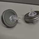 Mason Jar Pour Spouts. free flow Mason Jar Pour Spouts, mason jar for spout regular mouth size 70mm dispenser germination cover. Suitable for any liquid. LeakProof 2Pack + 4 Black Lid Caps (2 Pack