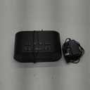 Timex Alarm Clock for Bedroom with FM Radio and 10 Station Presets, Clock Radio with Dual Alarms, USB Charger, Large Display, Sleep Timer, and Snooze  Black (T232B)