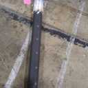 Semessilah Seamless Photography Background Paper Roll, Blue Photo Paper Backdrop for Photography, Video and Streaming (Ultra Black, 107" x32')