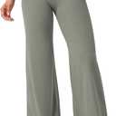 YEOREO Workout Leggings Womens No Front Seam Straight Leggings 29"/ 31.5"/ 33"/ 35" High Waist Buttery Eddiy Gym Yoga Pants (XX-Large, Gray Green)