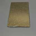 Gold Rectangle Trays, Stainless Steel Metal Serving Tray, Home Decorative Bathroom Vanity Counter Top Organization Storage Tray for Jewelry/Cosmetic/Kitchen Tableware (Rectangle - L), 7.95"L x 4.09"W x 0.59"H