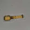 Compatible with Apple Watch Ultra 3/2/1 Band and Case, Stainless Steel Metal Chain with TPU Cover, Smart-Watch Link Bracelet Strap for men, Wrist-Band for i-Watch Ultra, 49mm, Gold