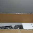 HOOBRO Bar Cart for The Home, 29.5 inches 3-Tier Serving Cart with Wheels, Rolling Kitchen Cart with Wine Rack and Glass Holder for Living Room, Party, Bar, Rustic Brown and Black BF21TC01G1