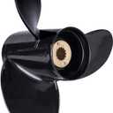 Young Marine OEM Grade Aluminum Outboard Propeller for Mercury Engines 30/ 35/ 40/ 45/ 50/ 55/ 60/ 70HP (13 Spline Tooth) (D:10 1/ 8" P:15")