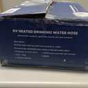 Kohree 25FT Heated Water Hose for RV, -40  Heated Drinking Water Hose 5/8", Heavy Duty Heated Hose for RV, Camper, Truck, Leak Free, Abrasion-Resistant Cover, Energy Saving Thermostat