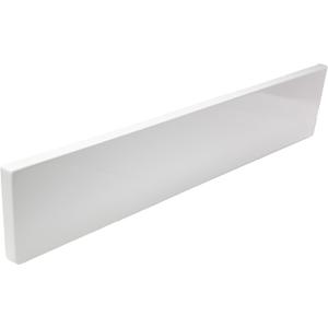 Design House Universal Cultured Marble Side Splash, 21.5-Inch, Solid White, Improved Packaging, 550905
