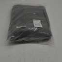 NICETOWN Total Shade Curtains and Draperies, Heavy-Duty Full Light Shading Drapes with Black Liner Backing for Villa/Hall/Dorm WindowGray, Package of 2, 52 inches Wide x 95 inches Long (Grey)