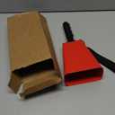 EASTROCK Cow Bell, Cow Bells Noise Makers, Cheering Cowbells for Sporting Events，Cowbell with Handle for Football Games, Graduation, school, Farm Red 10 Inch