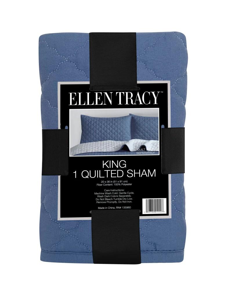 ELLEN TRACY  Standard 1QUILTED SHAM 20x36IN